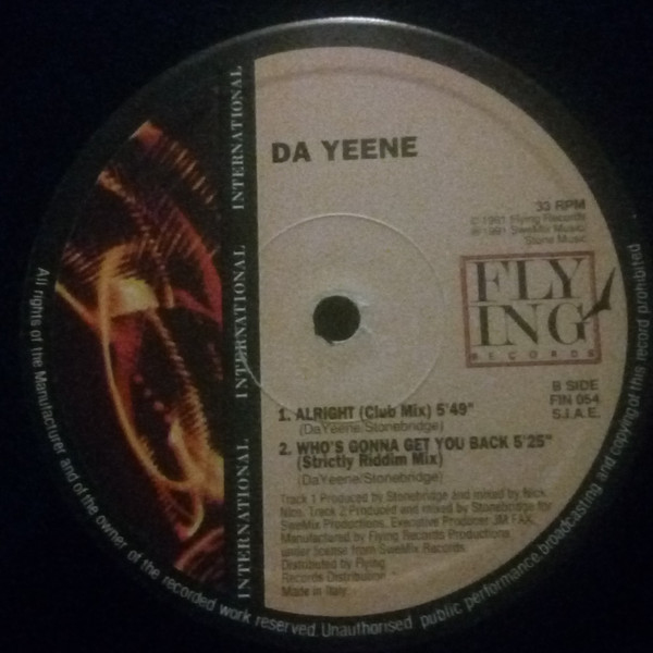 Da Yeene - Alright | Flying International (FIN 054) - 2 Da Yeene - Alright | Flying International (FIN 054) - 2