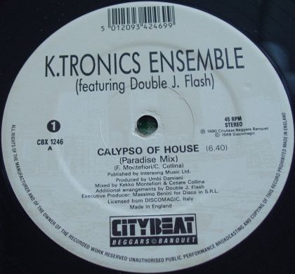 Key Tronics Ensemble - House Of Calypso / Calypso Of House (Remix) | City Beat (CBX 1246) - 2