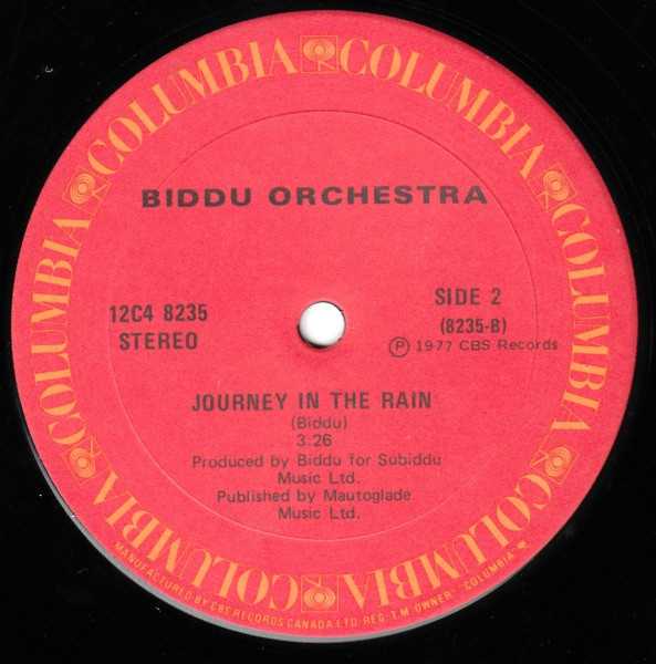 Biddu Orchestra - Journey To The Moon / Journey In The Rain | Columbia (12C4 8235) - 2