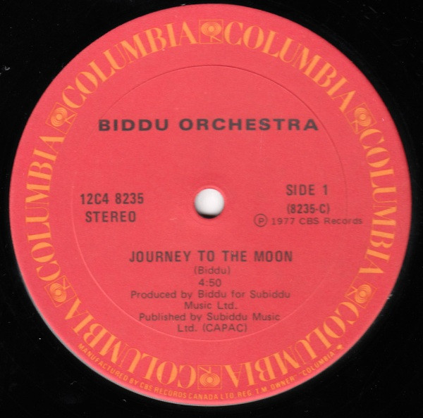 Biddu Orchestra - Journey To The Moon / Journey In The Rain | Columbia (12C4 8235) - main