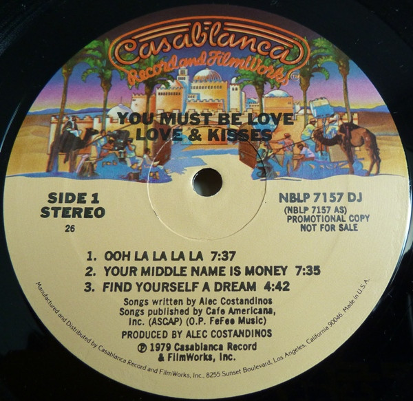 Love & Kisses - You Must Be Love | Casablanca (NBLP 7157 DJ) - 3