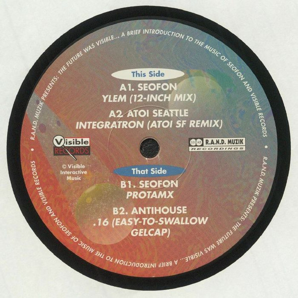 Seofon / ATOI Seattle / Antihouse - The Future Was Visible... | R.A.N.D. Muzik Recordings (RMVISSEO)