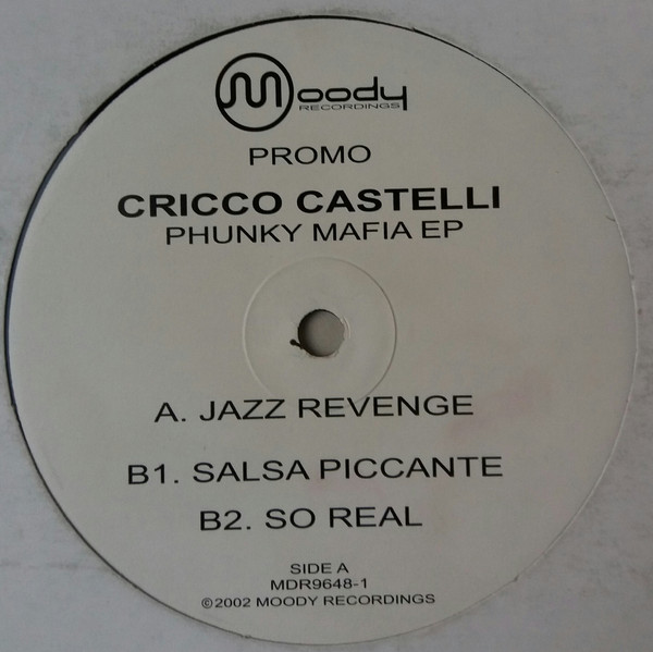 Cricco Castelli - Phunky Mafia EP | Moody Recordings (MDR9648-1)