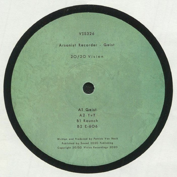 Arsonist Recorder - Geist | 20:20 Vision (VIS326) - main
