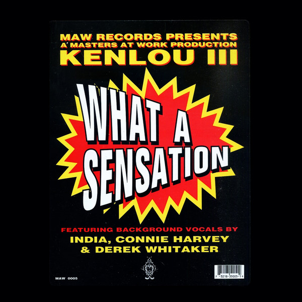 Kenlou - What A Sensation | MAW Records (MAW 005)