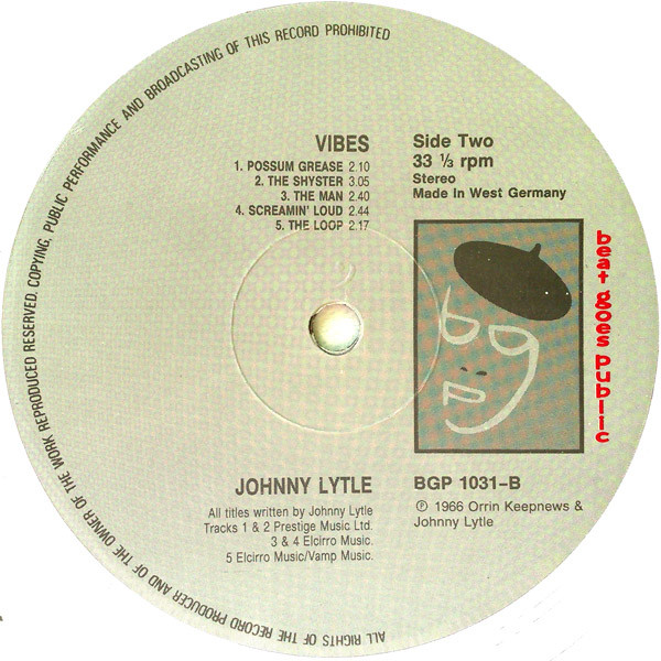 Johnny Lytle - Vibes | BGP Records (BGP 1031) - 4 Johnny Lytle - Vibes | BGP Records (BGP 1031) - 4