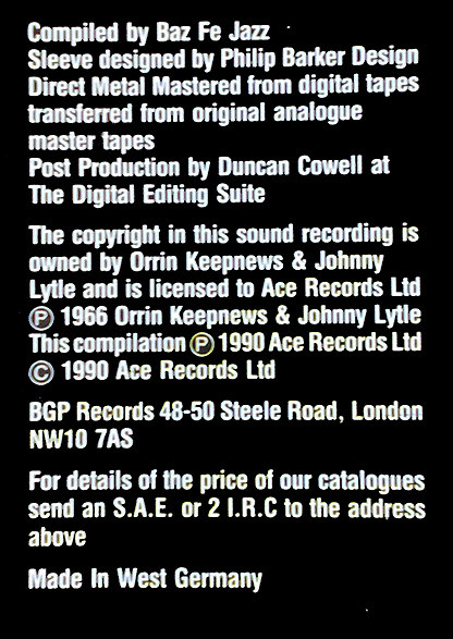 Johnny Lytle - Vibes | BGP Records (BGP 1031) - 5 Johnny Lytle - Vibes | BGP Records (BGP 1031) - 5