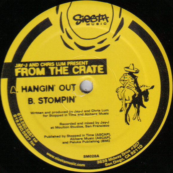 Jay-J & Chris Lum - From The Crate | Siesta Music (SM028) - main