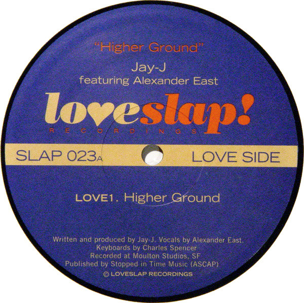 Jay-J Featuring Alexander East - Higher Ground | Loveslap! Recordings (SLAP023) - main