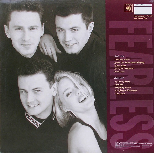Eighth Wonder - Fearless | CBS (CBS 460628 1) - 2