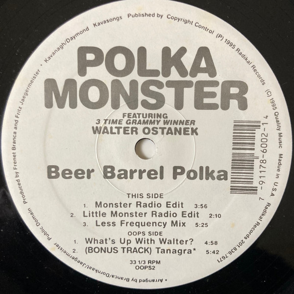 Polka Monster Feat. Walter Ostanek - Beer Barrel Polka | Radikal Records (OOPS2)