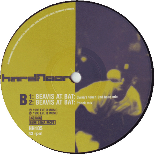 Hardfloor - Beavis At Bat | Harthouse (HH105) - 4