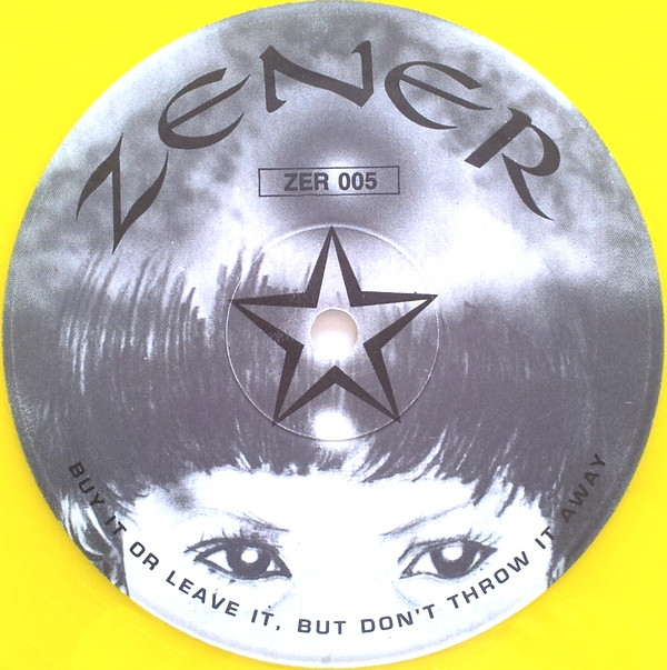 Various - My Vision E.P. | Zener (ZER 005) - 4 Various - My Vision E.P. | Zener (ZER 005) - 4