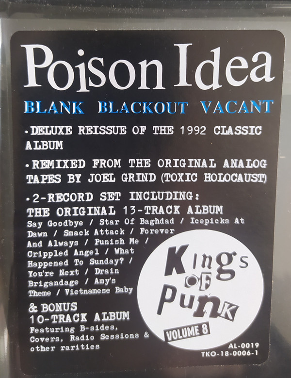 Poison Idea - Blank Blackout Vacant | TKO Records (TKO-18-0006-1) - 4 Poison Idea - Blank Blackout Vacant | TKO Records (TKO-18-0006-1) - 4