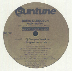 Boris Dlugosch - Keep Pushin' (Unreleased Mixes) | Suntune (SUT 004)