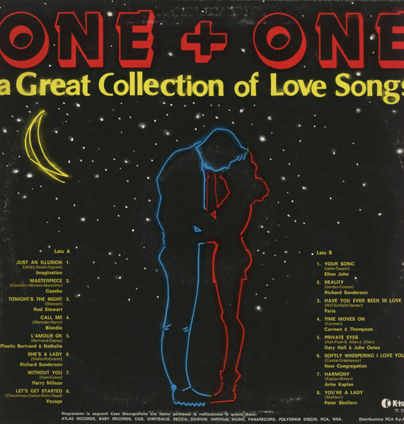 Various - One + One - A Great Collection Of Love Songs | K-Tel (TI 191) - 2 Various - One + One - A Great Collection Of Love Songs | K-Tel (TI 191) - 2