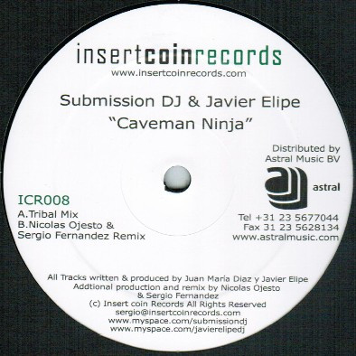 Submission DJ & Javier Felipe - Caveman Ninja | Insert Coin Records (ICR008) - 2