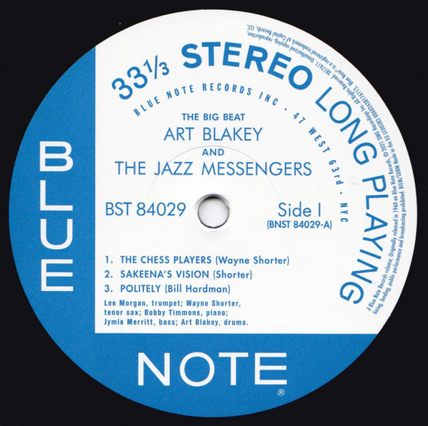 Art Blakey & The Jazz Messengers - The Big Beat LP | Blue Note (3817611) - 3 Art Blakey & The Jazz Messengers - The Big Beat LP | Blue Note (3817611) - 3