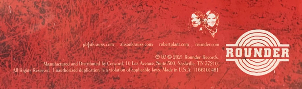 Robert Plant | Alison Krauss - Raise The Roof | Rounder Records (1166101481) - 3 Robert Plant | Alison Krauss - Raise The Roof | Rounder Records (1166101481) - 3