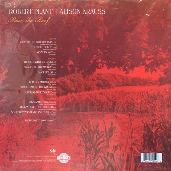 Robert Plant | Alison Krauss - Raise The Roof | Rounder Records (1166101481) - 2 Robert Plant | Alison Krauss - Raise The Roof | Rounder Records (1166101481) - 2
