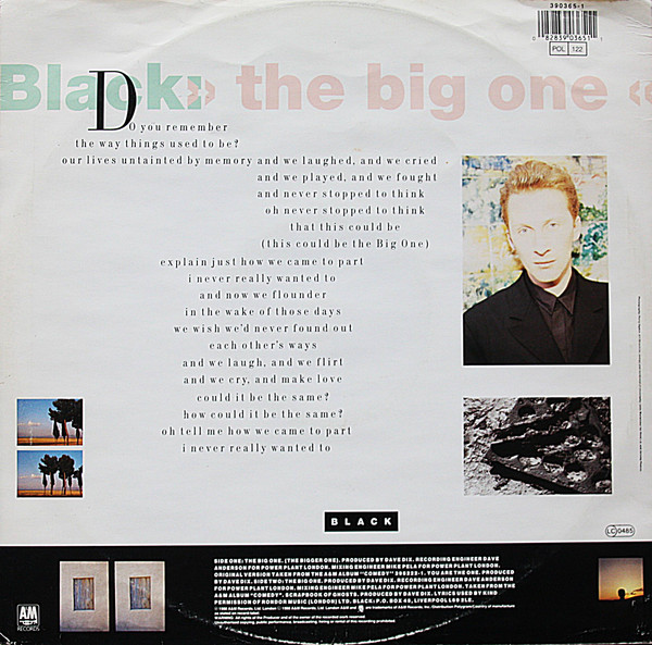 Black - The Big One | A&M Records (390 365-1) - 2 Black - The Big One | A&M Records (390 365-1) - 2