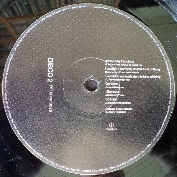 Pet Shop Boys - Disco 2 | Parlophone (PCSD 159) - 2