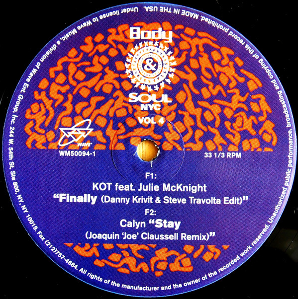 Various - Body & Soul NYC (Vol 4) | Wave Music (WM50094-1) - 3