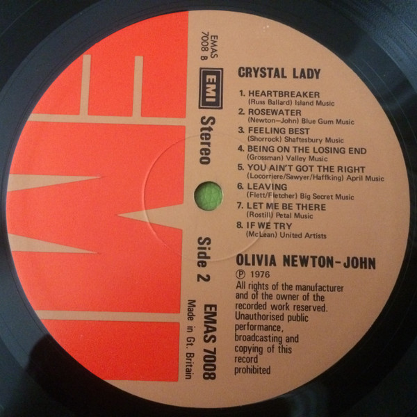 Crystal Lady, Golden Double 32
