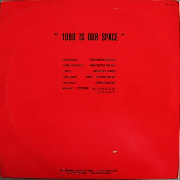 Dr. Phibes & Gregg - 1990 Is Our Space | DiKi Records (DIKI 47.12.11) - 2 Dr. Phibes & Gregg - 1990 Is Our Space | DiKi Records (DIKI 47.12.11) - 2