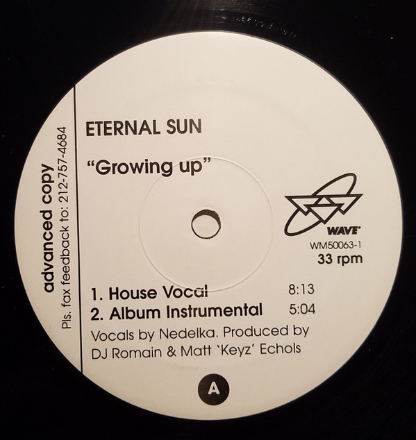 Eternal Sun - Growing Up | Wave Music (WM50063-1) - main