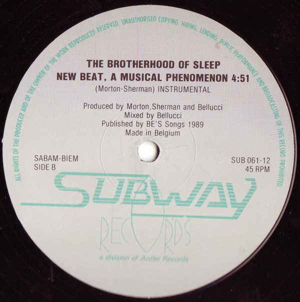 The Brotherhood Of Sleep - New Beat, A Musical Phenomenon | Subway (SUB.061) - 3