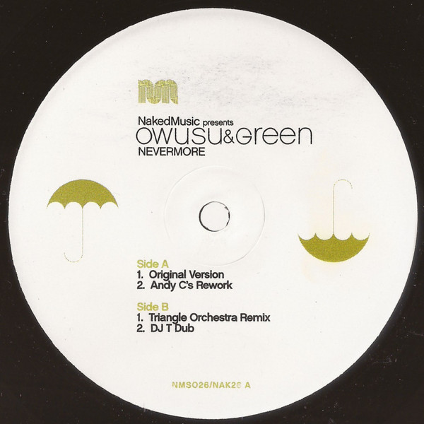 Owusu & Green - Nevermore | Naked Music Recordings (NMS026) - 3 Owusu & Green - Nevermore | Naked Music Recordings (NMS026) - 3