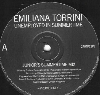 Emiliana Torrini - Unemployed In Summertime | One Little Indian (275TP 12 P2) - main Emiliana Torrini - Unemployed In Summertime | One Little Indian (275TP 12 P2) - main