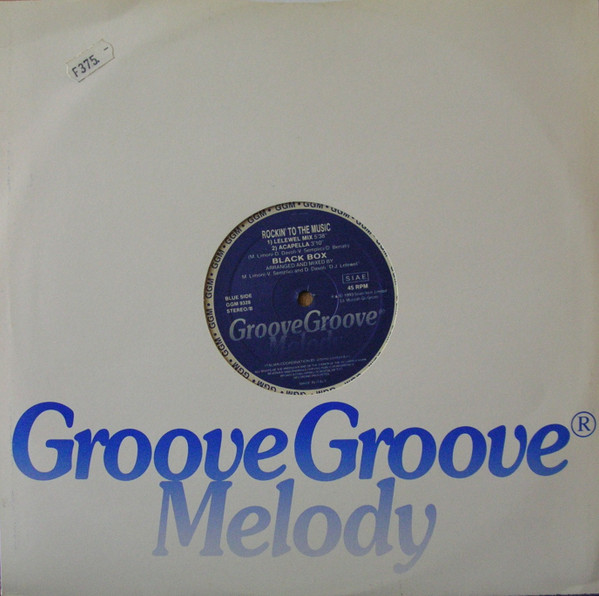 Black Box - Rockin' To The Music | Groove Groove Melody (GGM 9328) - 3