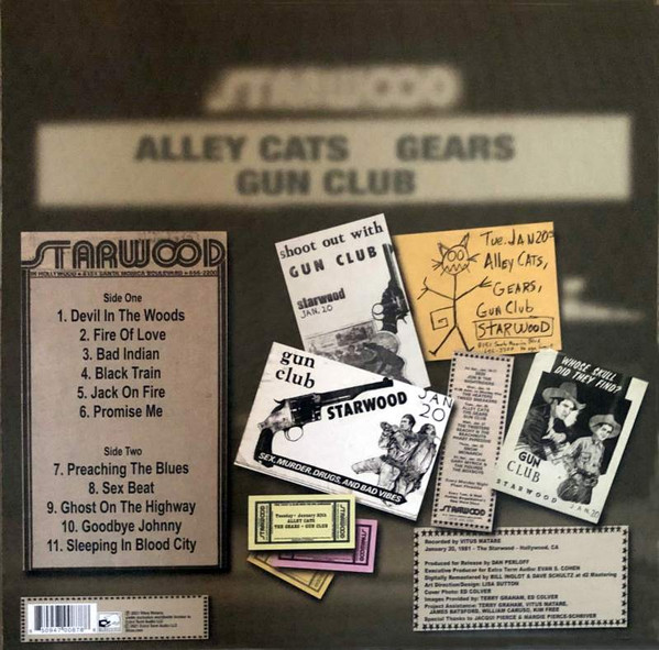 The Gun Club - Sex, Murder, Drugs, And Bad Vibes (Live At The Starwood 1981) | Blixa Sounds (ETA 878) - 3 The Gun Club - Sex, Murder, Drugs, And Bad Vibes (Live At The Starwood 1981) | Blixa Sounds (ETA 878) - 3