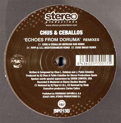 Chus & Ceballos - Echoes From Doruma (Remixes) | Stereo Productions (SP013B)