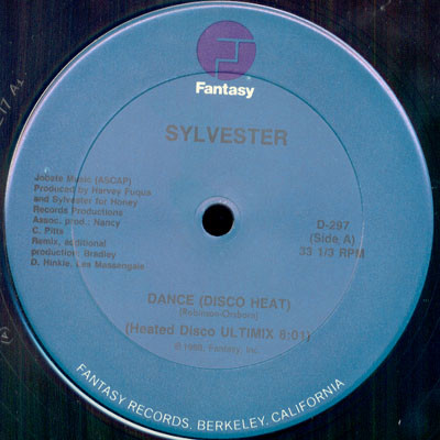 Sylvester - Dance (Disco Heat) | Fantasy (D-297)
