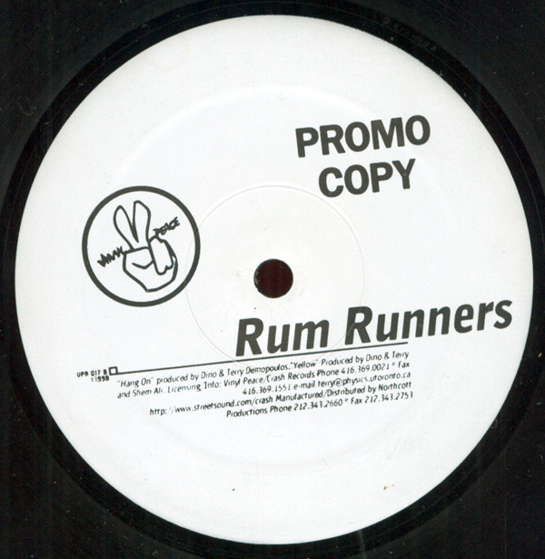 Rum Runners - Hang On | Vinyl Peace (VPR 017) - main