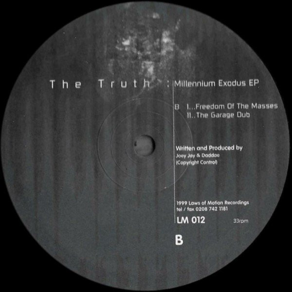 The Truth - Millennium Exodus EP | Laws Of Motion (LM 012) - 2 The Truth - Millennium Exodus EP | Laws Of Motion (LM 012) - 2