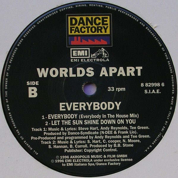 Worlds Apart - Everybody | Dance Factory (8 82998 6) - 4 Worlds Apart - Everybody | Dance Factory (8 82998 6) - 4