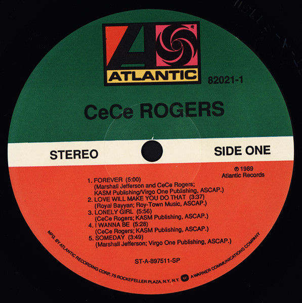CeCe Rogers - CeCe Rogers | Atlantic (82021-1) - 2 CeCe Rogers - CeCe Rogers | Atlantic (82021-1) - 2