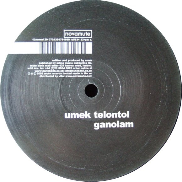 Umek - Telontol | NovaMute (12nomu129) - main