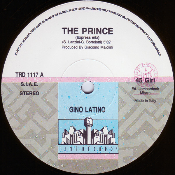 Gino Latino - The Prince | Time Records (TRD 1117) - 2 Gino Latino - The Prince | Time Records (TRD 1117) - 2