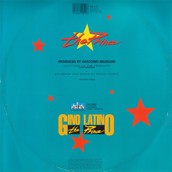 Gino Latino - The Prince | Time Records (TRD 1117) - 4 Gino Latino - The Prince | Time Records (TRD 1117) - 4