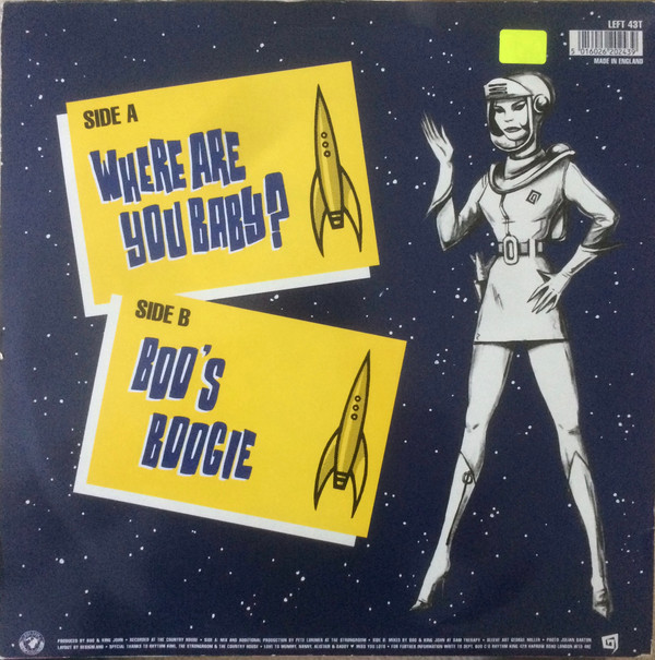 Betty Boo - Where Are You Baby? | Rhythm King (LEFT 43T) - 2