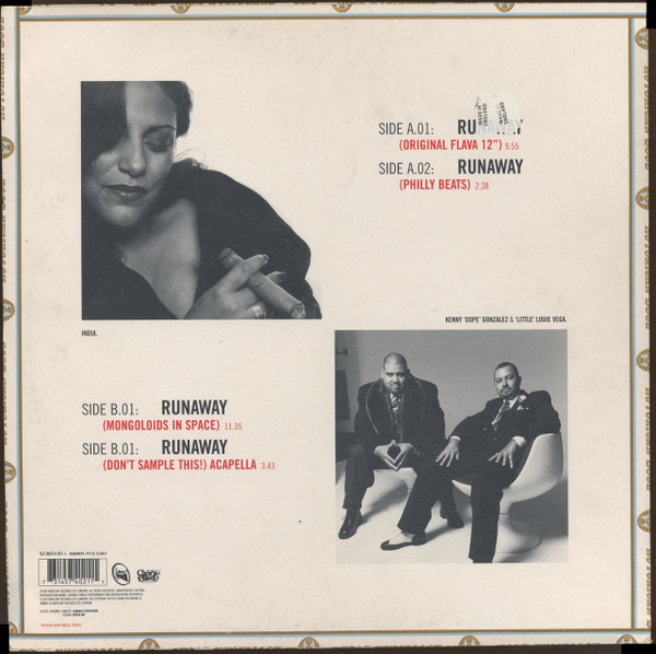 Nuyorican Soul Featuring India - Runaway | Talkin' Loud (TLX 20) - 2