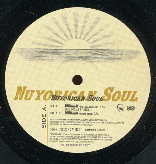 Nuyorican Soul Featuring India - Runaway | Talkin' Loud (TLX 20) - 3