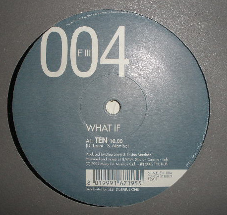 What If - Ten | E III (E III 004) - main