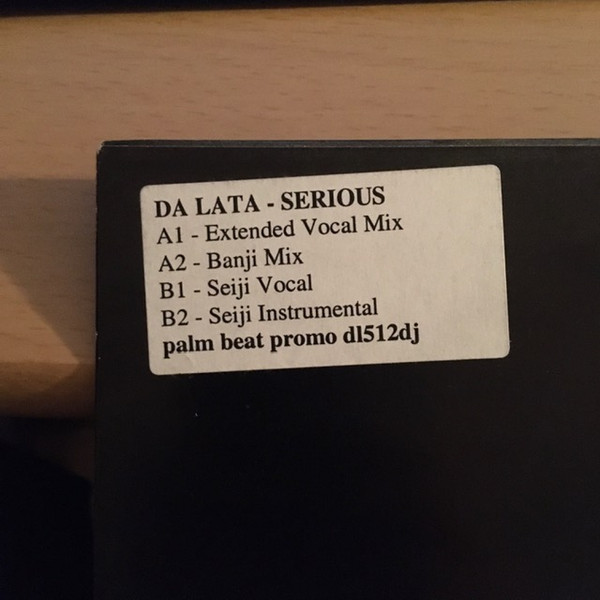 Da Lata - Serious | Palm Beats (Palm d1512DJ) - 4