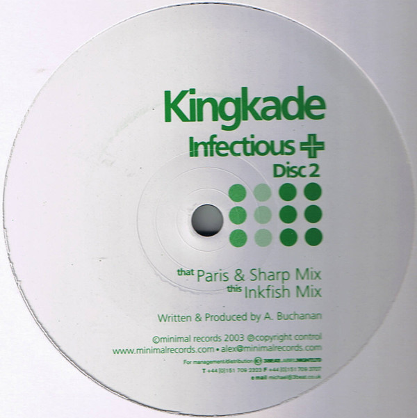 Kingkade - Infectious (Disc 2) | Minimal Records (mr020r)